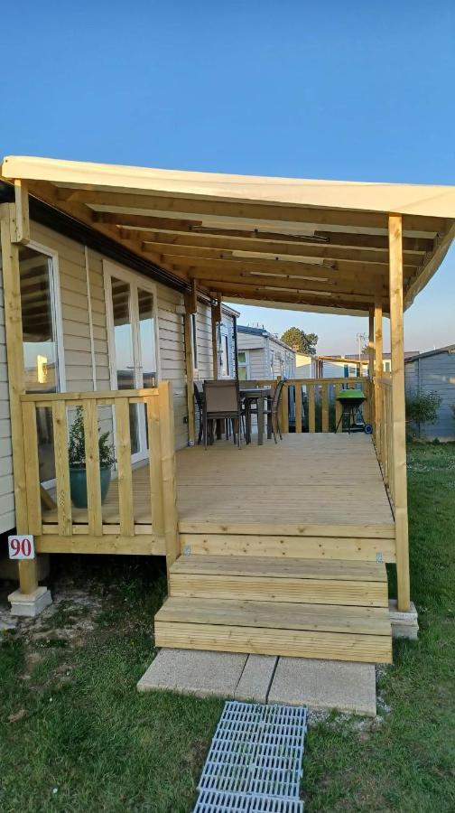 Mobilhome 6 Personnes Biville-sur-Mer Kültér fotó