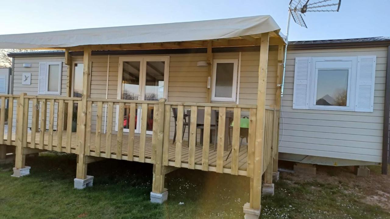 Mobilhome 6 Personnes Biville-sur-Mer Kültér fotó